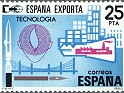 Spain - 1980 - España Exporta - 25 PTA - Multicolor - Technology - Edifil 2567 Michel SPA 2459 - 0